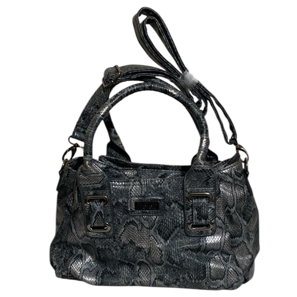Fiorelli  Gray Snake Print Crossbody Handbag